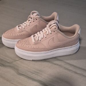 Pink Platform Sneakers